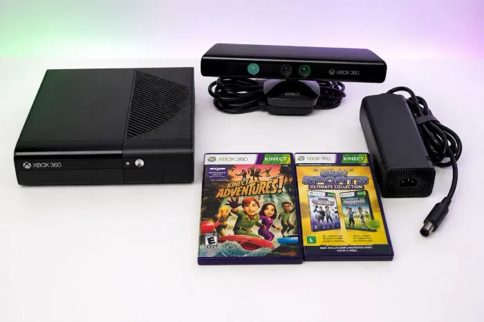 *OPORTUNIDADE* Xbox 360 + Kinect + 2 Jogos | Kit Completo Xbox 360 com Kinect à venda! ?