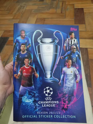 Albúm champions league 2021/2022 completo (perfeito estado)