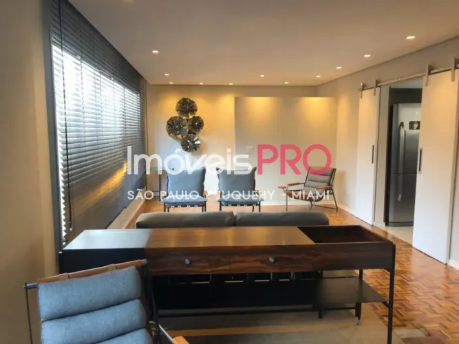Apartamento Mobiliado 103m² para Locação no Jardim América