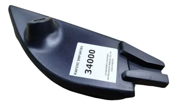 Acabamento Interno Retrovisor Manual Gol G5 2009 Direito Preto