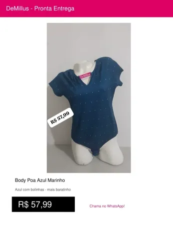 Demillus pronta entrega