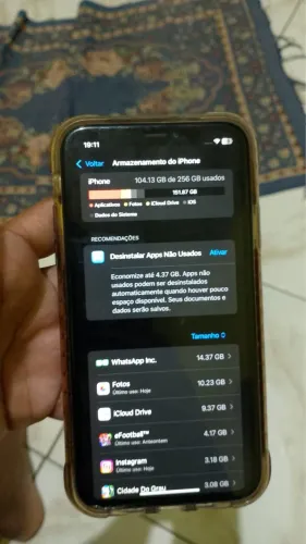 IPHONE XR256GB (TEM CONVERSA NO VALOR)