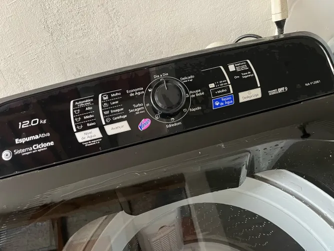? VENDO MÁQUINA DE LAVAR PANASONIC 12 KG! ?