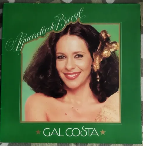 LP Vinil Gal Costa Aquarela Do Brasil 1980 EX