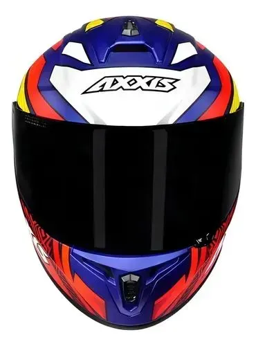 Capacete axxis com intercomunicador