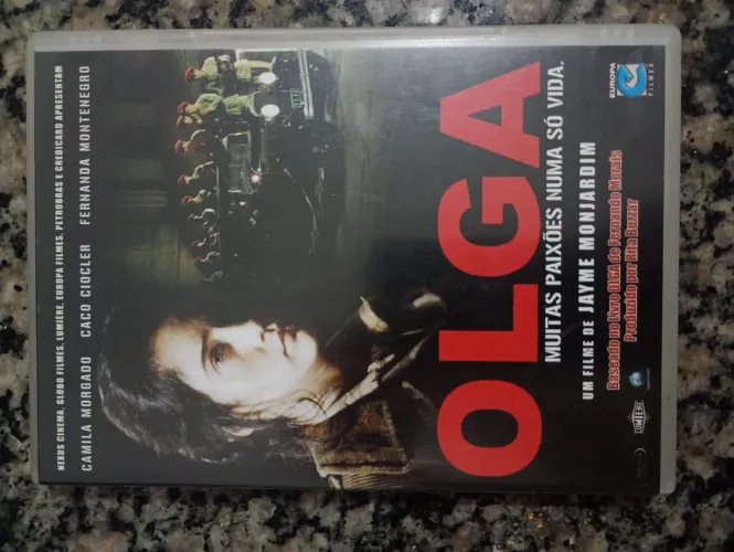 DVD Olga muitas paixões em uma só vida usado