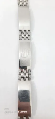 Bracelete em aço cirugico estilo pulseira de relogio