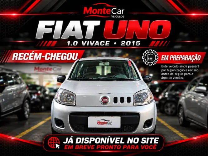 Fiat Uno Vivace/rua 1.0 EVO Fire Flex 8V 5P 2015