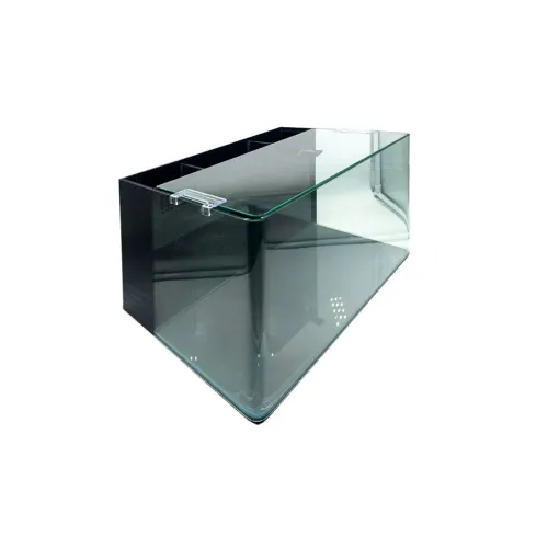 Aquário novo Ocean tech vidro curvo e sump traseiro 