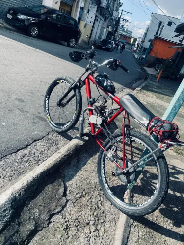 Motorizada aro 26 aceito troca leia descrição 