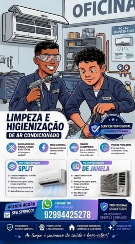 Lavagem de Ar condicionado