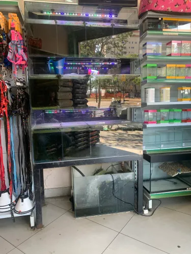 Bateria de aquários