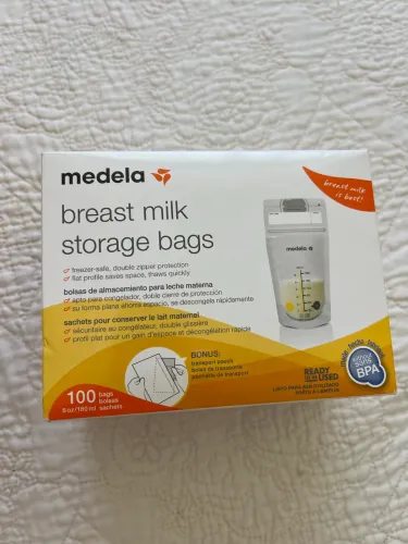 Saquinho para armazenar leite materno MEDELA