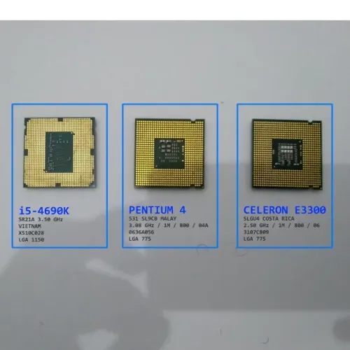 Lote Processadores Intel: Compre o i5 4690K e leve + 2 de brinde (775)