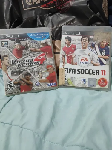 Jogo ps3 tennis 4 + Fifa soccer 11 para ps3