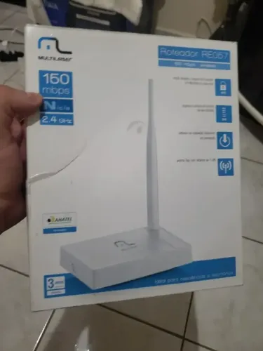 Roteador Wi-Fi Multilaser RE067 - 150 Mbps