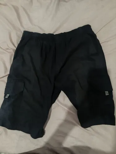 SHORT PRETO CARGO DAZZLING
