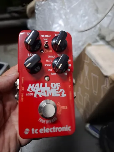 Pedal Hall of Fame 2 T.C.Eletronic novíssimo