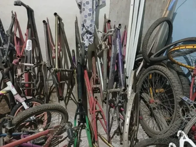 Troco em peças de bicicleta em cosole