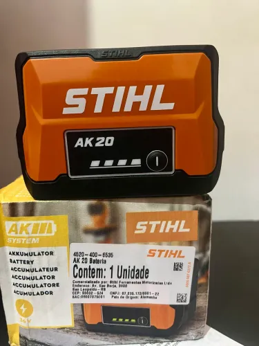 BATERIA STIHL AK 20 ORIGINAL - NOVA!