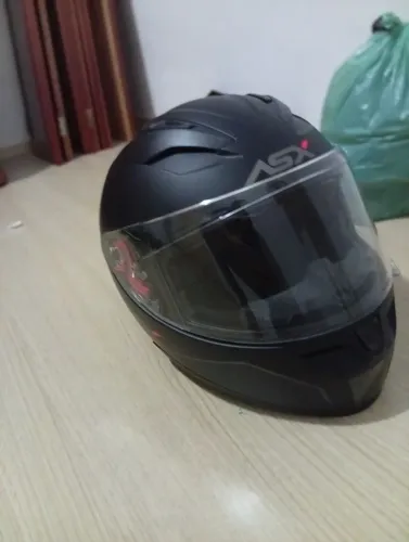 Capacete asx com viseira interna