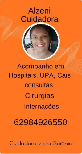 Cuidadora hospitalar