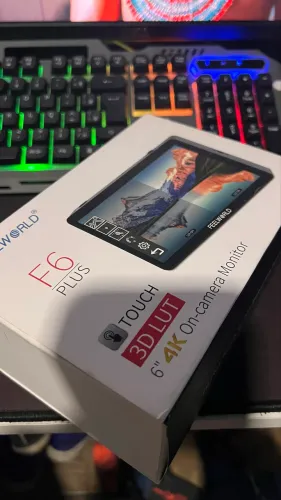 Monitor para câmera filmadora 4K touch