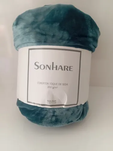Cobertor Queen Toque de Seda Sonhare Sultan 300g/m2