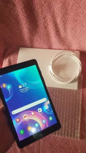 Tablet Samsung top 32 gigas + caixa