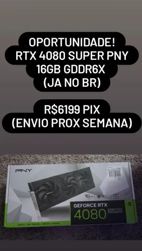 RTX 4080s PNY