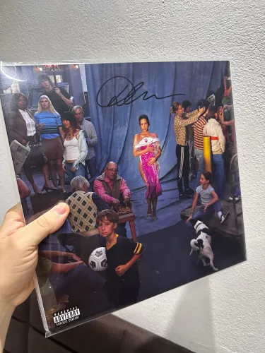 LP Demi Lovato - It's Not That Deep (Autografado na Capa)