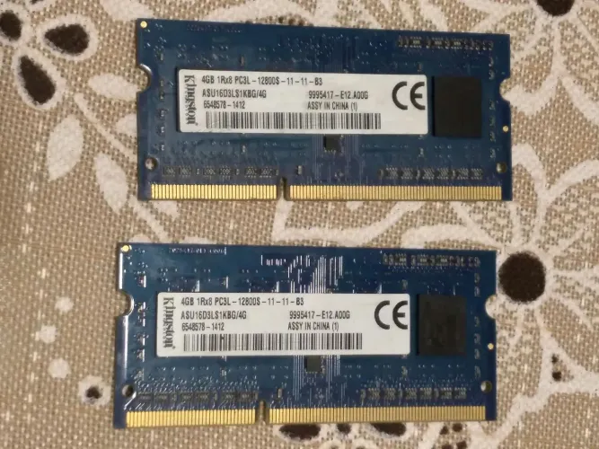Memória RAM 8GB Kingston - DDR3 (2x 4GB)