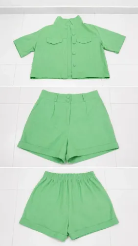 Conjunto de short+blusa