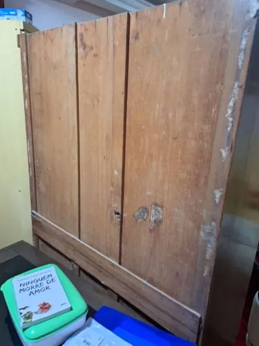 Roupeiro, antigo, peça para colecionador, 2portas.Nao entrego.ndo