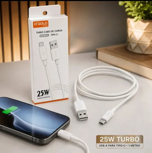 Cabos USB Gold turbo 25w