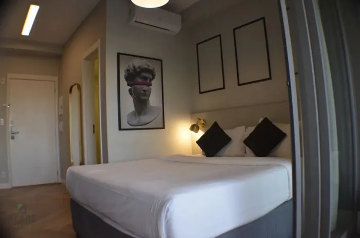Studio mobiliado no Thera Ibirapuera, Imóvel aconchegante à venda com 1 quarto, sendo 1 su
