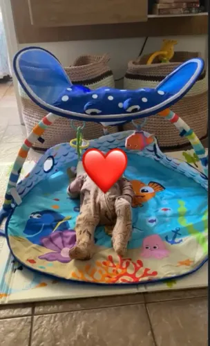 Tapete infantil interativo