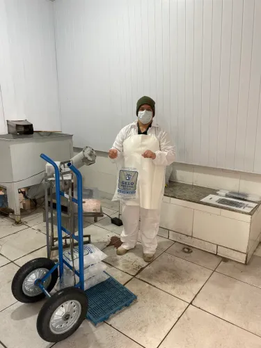 Operador de máquina de Gelo
