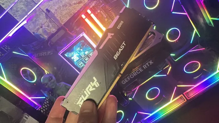 Memoria ram ddr5 32gb fury rgb
