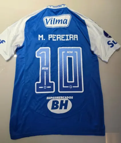 camisa cruzeiro adidas de jogo 2025 #10 M. Pereira