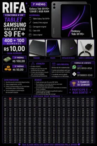 Tablet Samsung S9 FE+