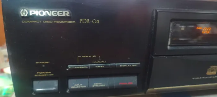 Cd player Pioneer modelo PDR-04 REPARO 
