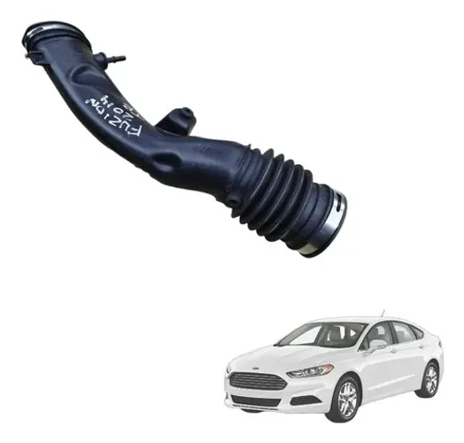 Mangueira Duto Turbina Intercooler Fusion 2.0 2014 2015 2016 Preto