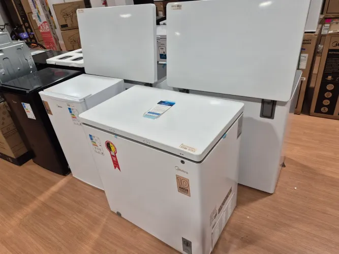 Freezer midea 200 litros 