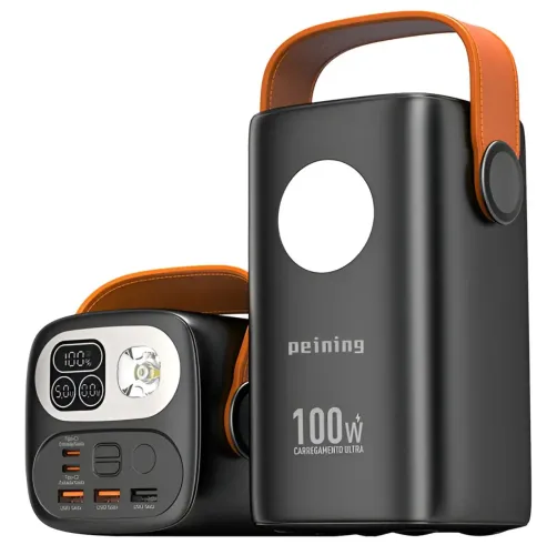 Power bank 60 mil mah Peining turbo starlink bateria portátil WUP-1027