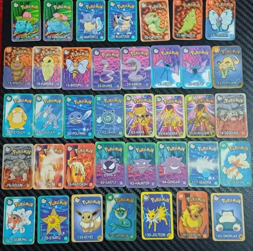 Coleção de Cards "Elma Chips": Pokémon (38/50)