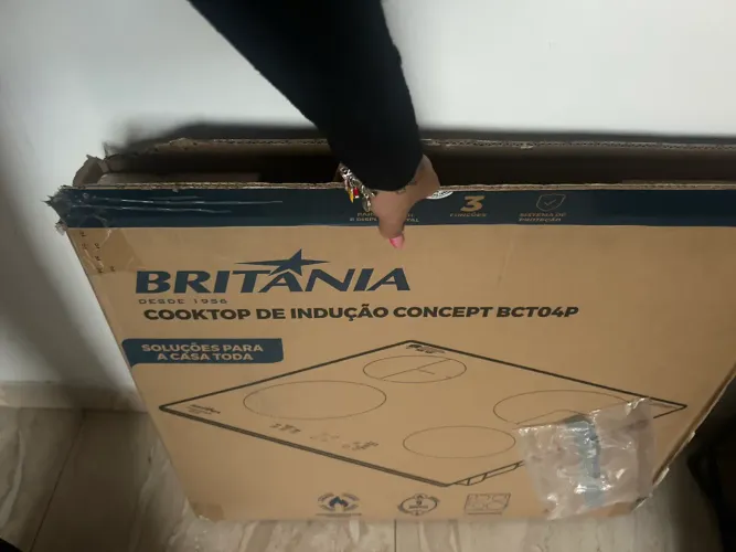 Fogão Cooktop de Indução Britania