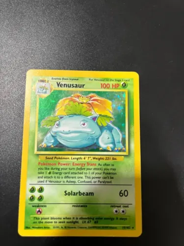 venusaur base set SP INGLES