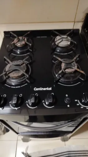 Vendo fogão continental mesa de vidro
