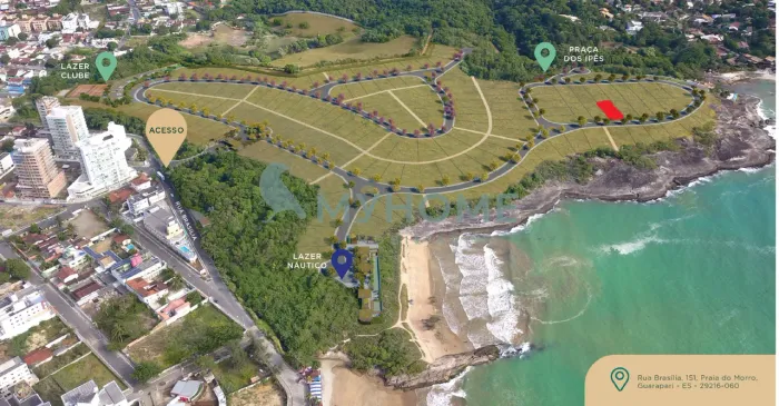 Lotes Exclusivos Vista Mar e Lazer Completo em Guarapari